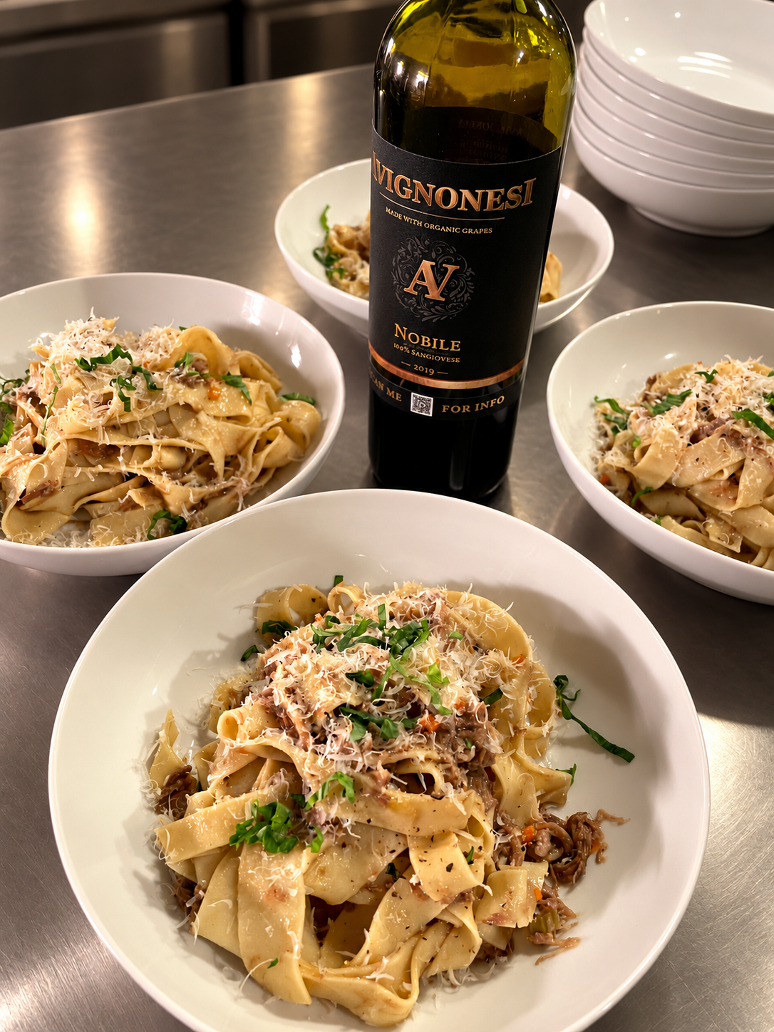 Pasta Night: Tagliatelle tre carne