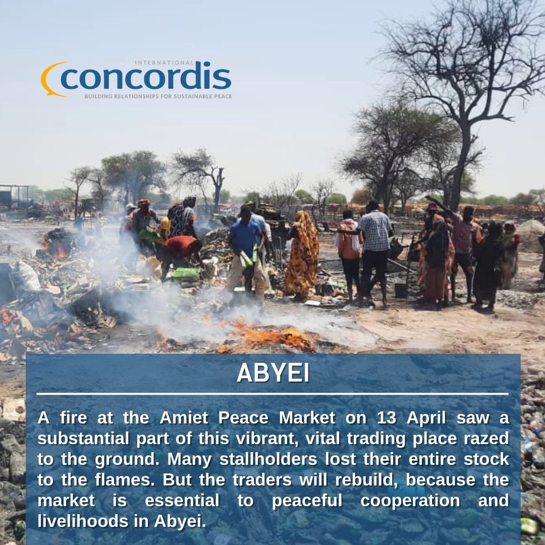 Despite facing many challenges in recent years, an unwavering spirit of resilience is embodied by the traders of Amiet Peace Market. A recent fire has brought communities together to rebuild, reaffirming their commitment to unite and keep this vital 