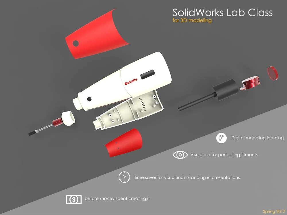 Handheld rotary-tool project