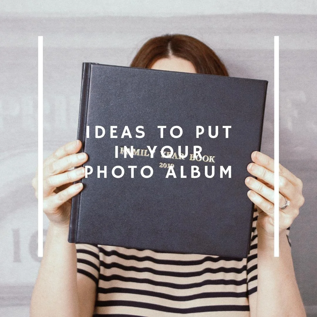Ideas to put in your photo album