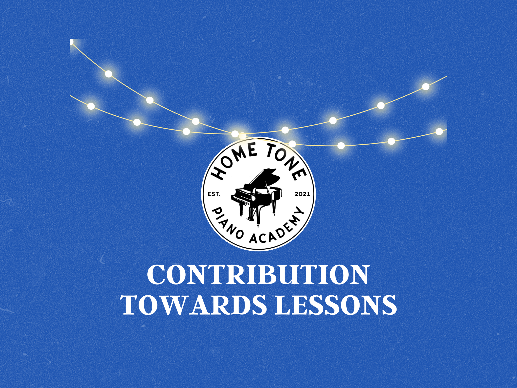 Gift Voucher for Piano Lessons - Custom Amount