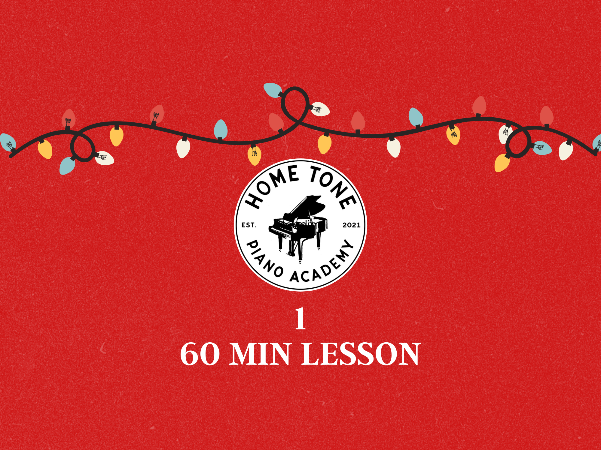 Gift Voucher for x1 Hour Long Piano Lesson