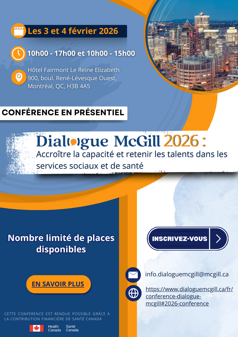 Dialogue McGill Conférence 2026