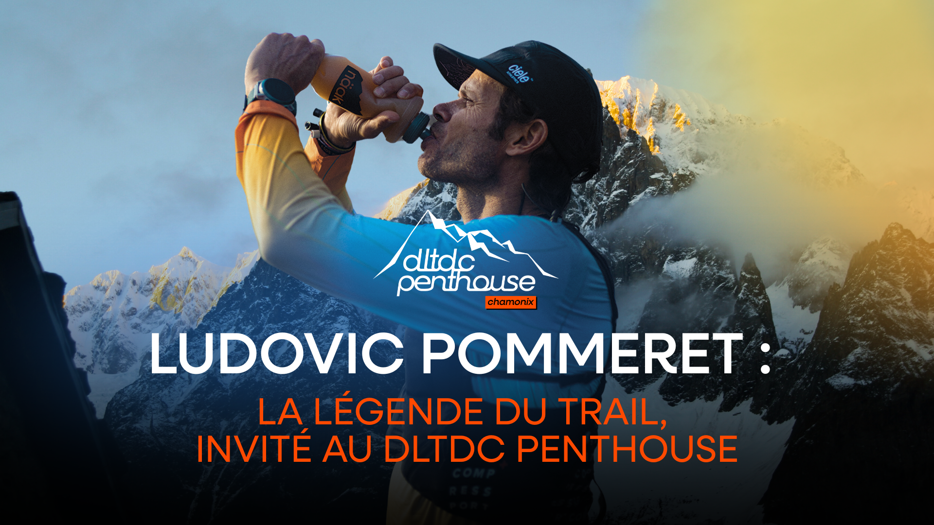 UTMB 2025 : Ludovic Pommeret, l’infatigable légende du trail, invité au DLTDC Penthouse