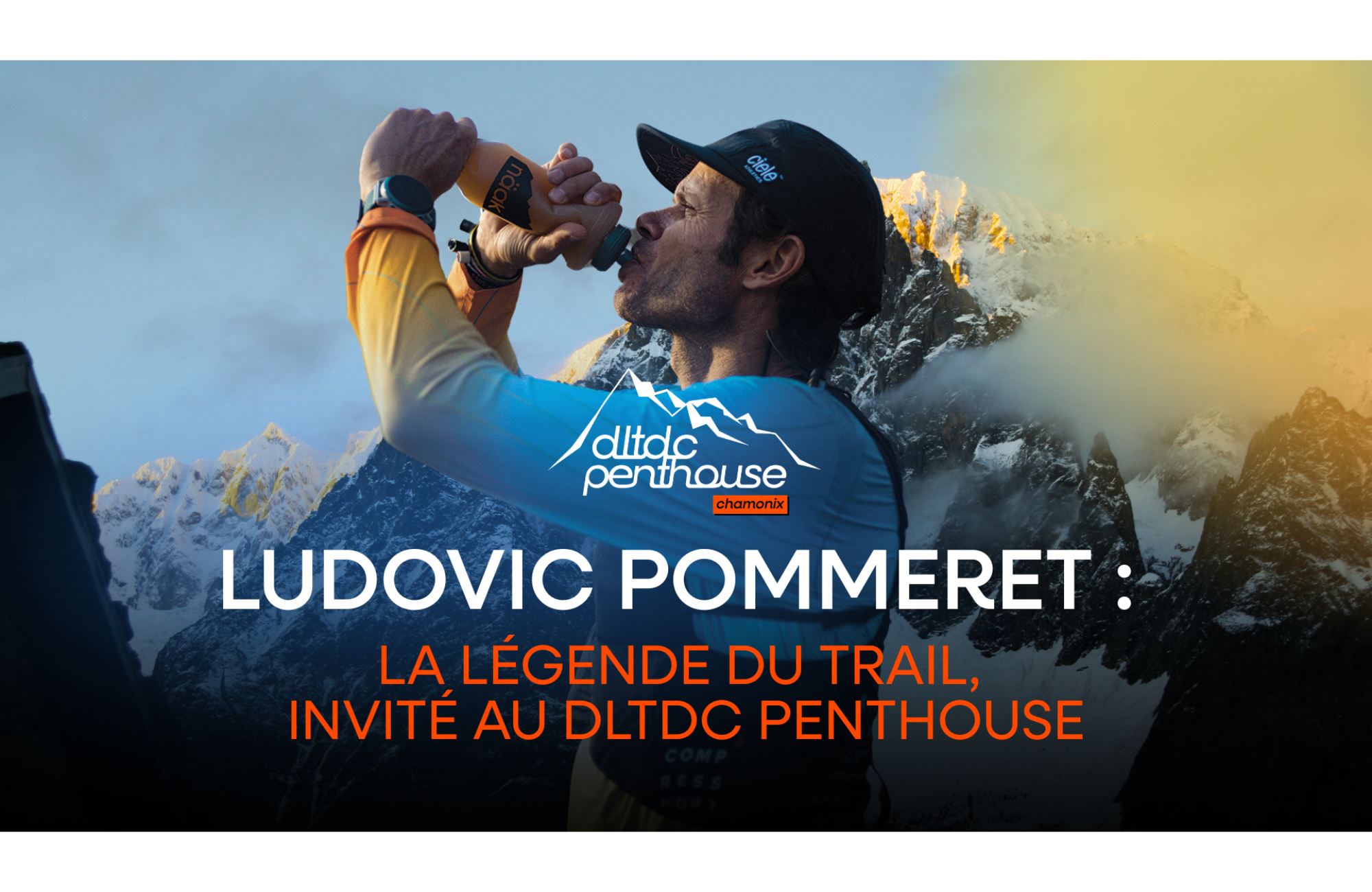 UTMB 2025 : Ludovic Pommeret, l’infatigable légende du trail, invité au DLTDC Penthouse