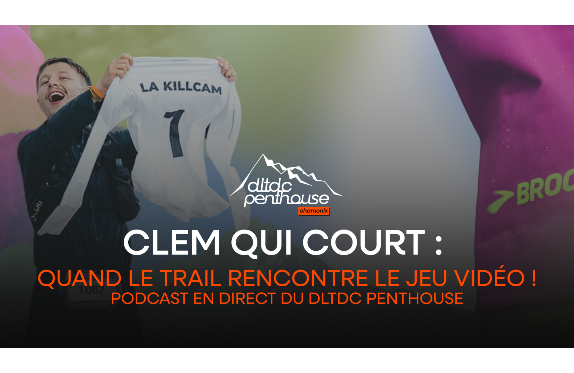 Clem qui court au DLTDC Penthouse : quand le trail rencontre le jeu vidéo !