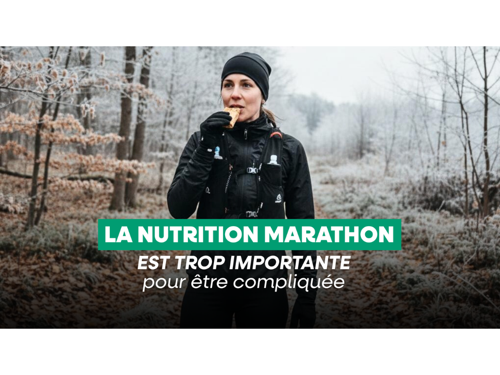 La nutrition marathon est trop importante pour être compliquée