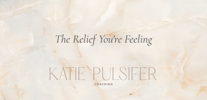 The Relief You’re Feeling—Is It the Right Kind?
