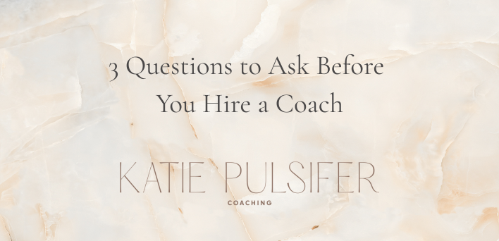 3 Questions to Ask Before You Hire a Coach