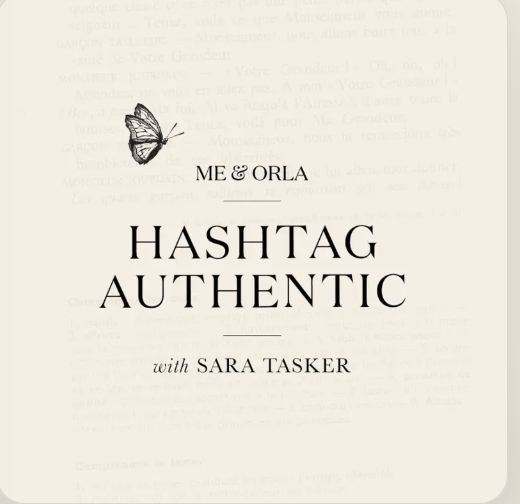 Sara Tasker — writer, coach, and author of Hashtag Authentic; one of the UK's best-known voices on creative online business