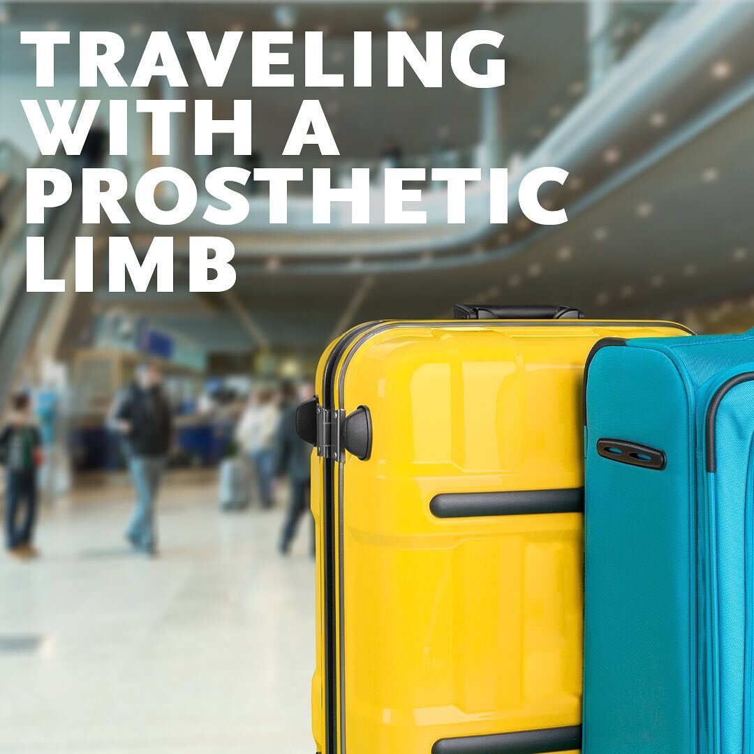 Traveling can be difficult - but not impossible. Here are two tips:
1. Arrive to the airport early. Between navigating the airport, security and your gate - you don&rsquo;t want to feel rushed. 
2. Be prepared. Bring your supplies and/or spare parts.