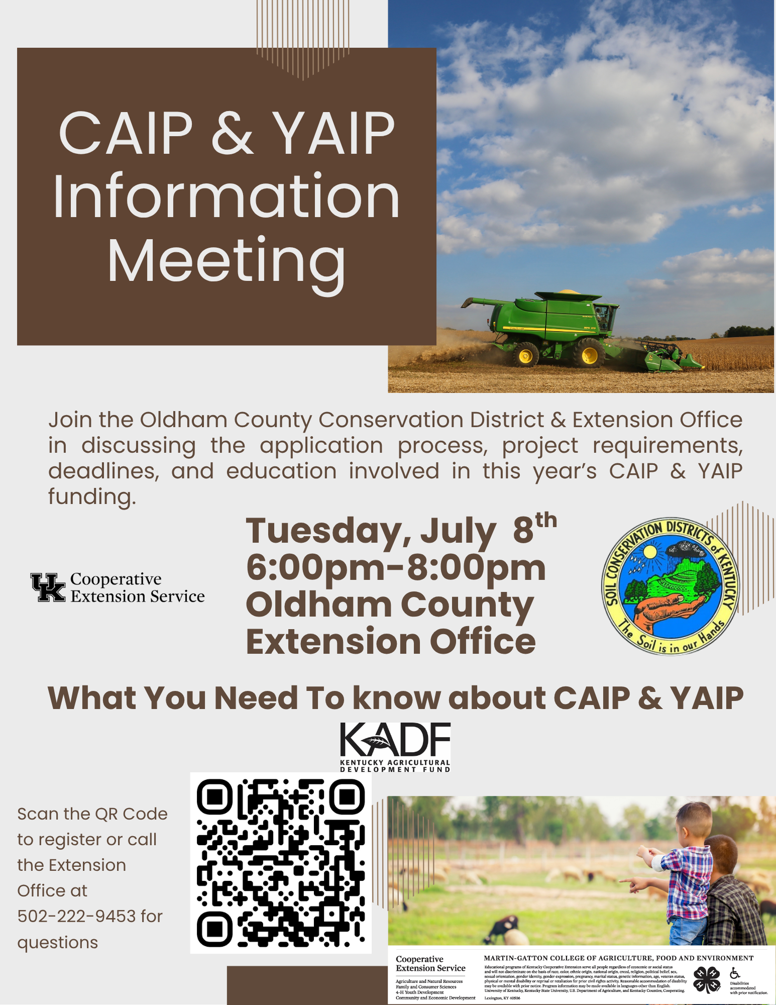 CAIP and YAIP — Oldham County Conservation District