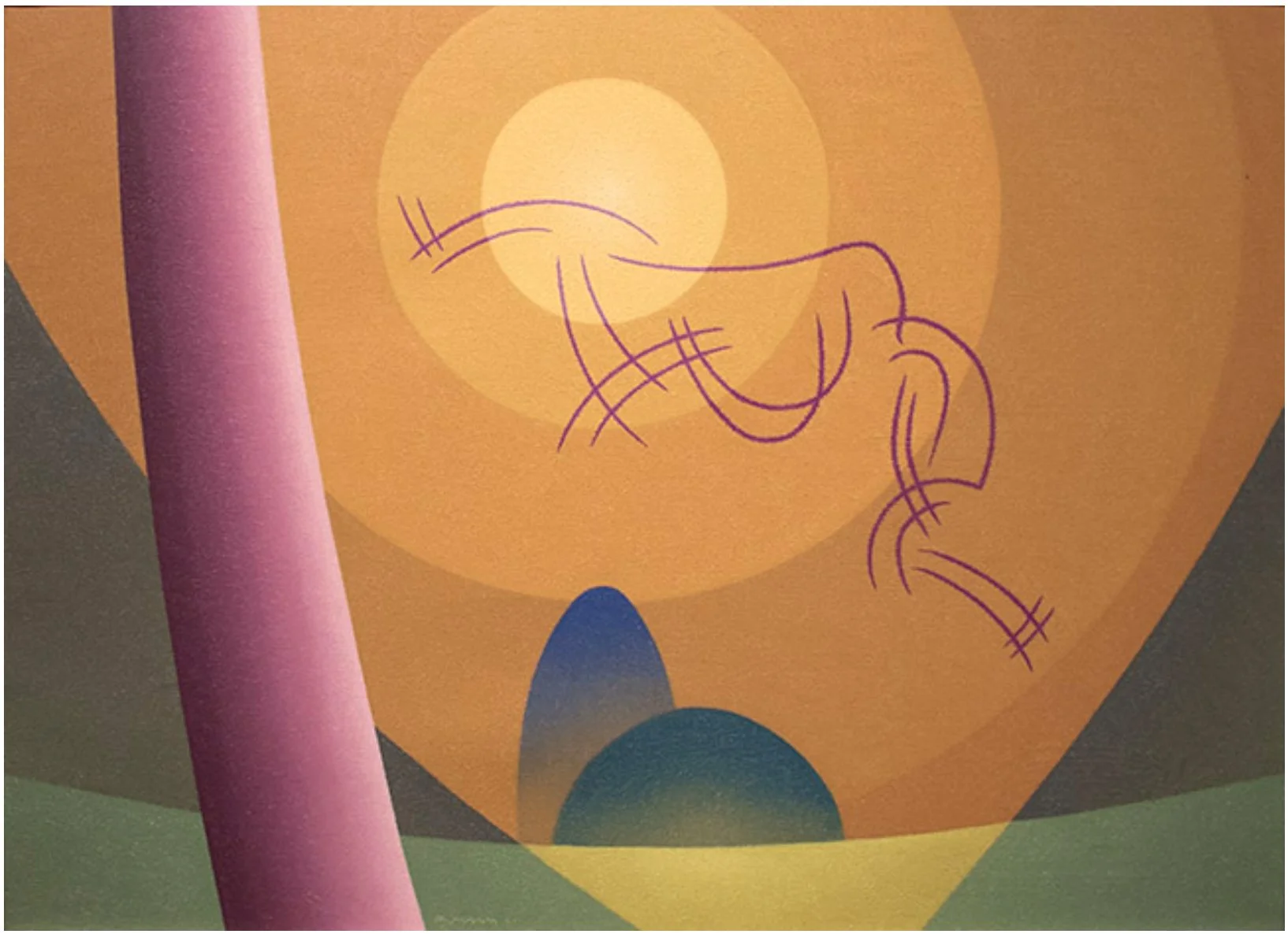 EMIL BISTTRAM AND RAYMOND JONSON: FOUNDERS OF THE TRANSCENDENTAL PAINTING GROUP