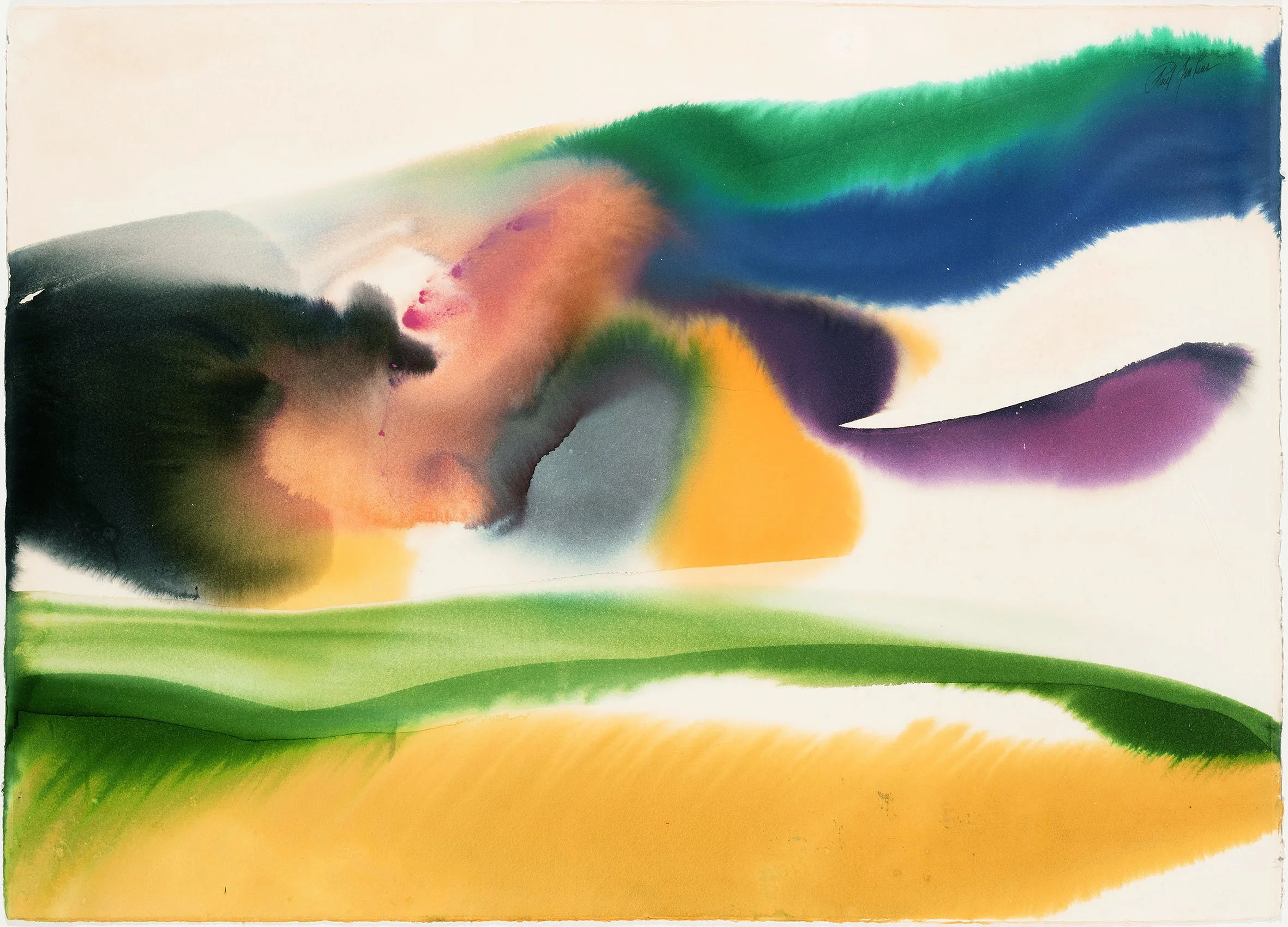 Paul Jenkins (1923-2012)