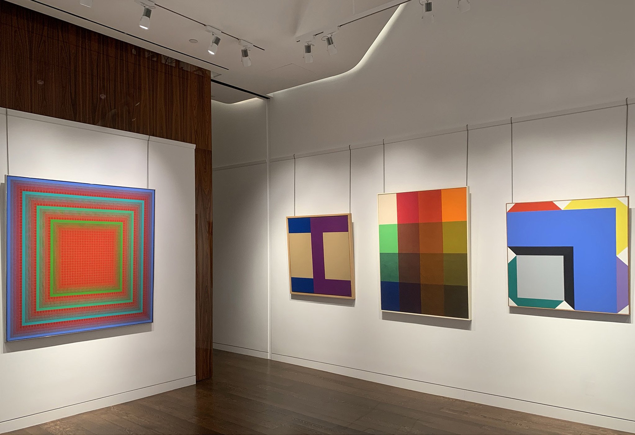  HOMAGE TO THE SQUARE: ALBERS' INFLUENCE ON GEOMETRIC ABSTRACTION Feb 18 - May 7, 2021 