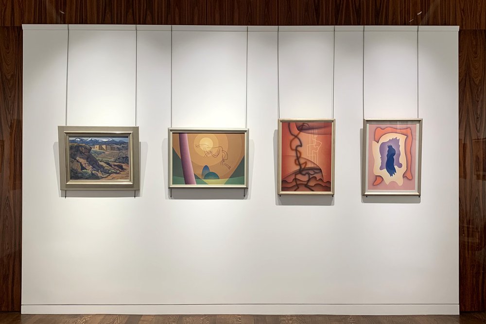  EMIL BISTTRAM AND RAYMOND JONSON: FOUNDERS OF THE TRANSCENDENTAL PAINTING GROUP May 20-October 16, 2020  