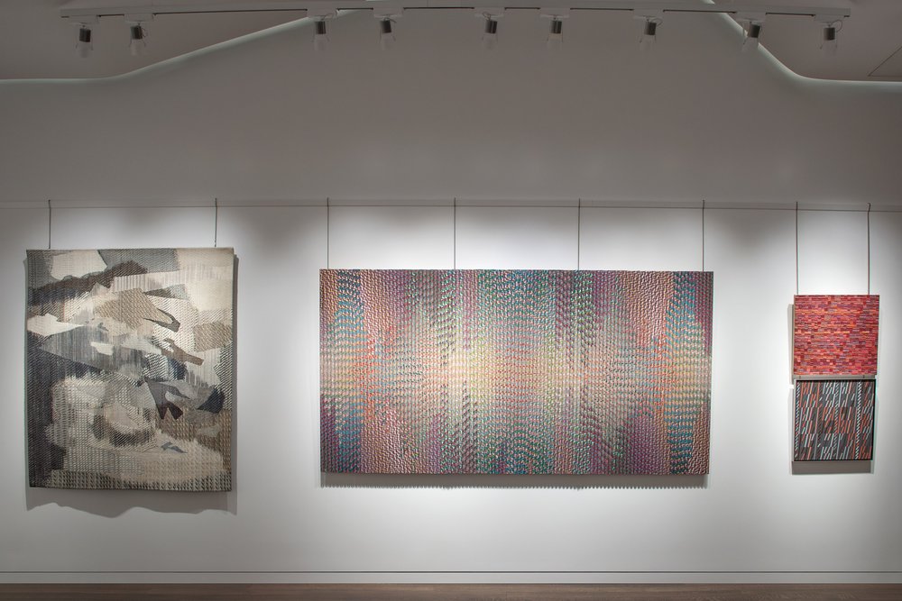 Abstraction in Fiber and Paint, 1976-1989 