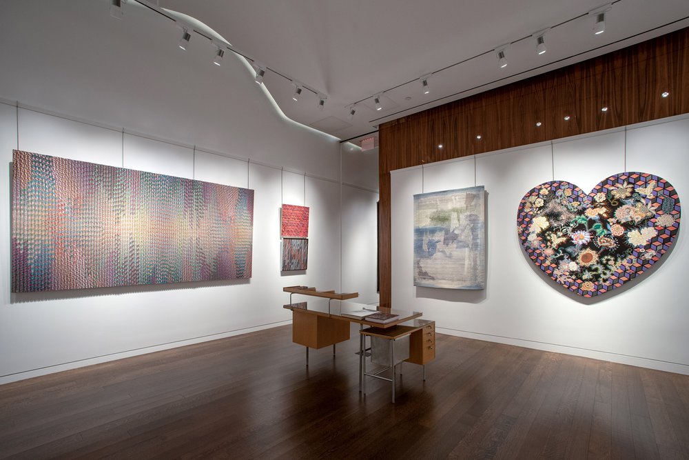 Abstraction in Fiber and Paint, 1976-1989 