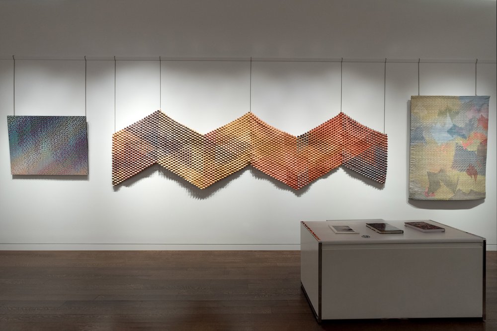 Abstraction in Fiber and Paint, 1976-1989 