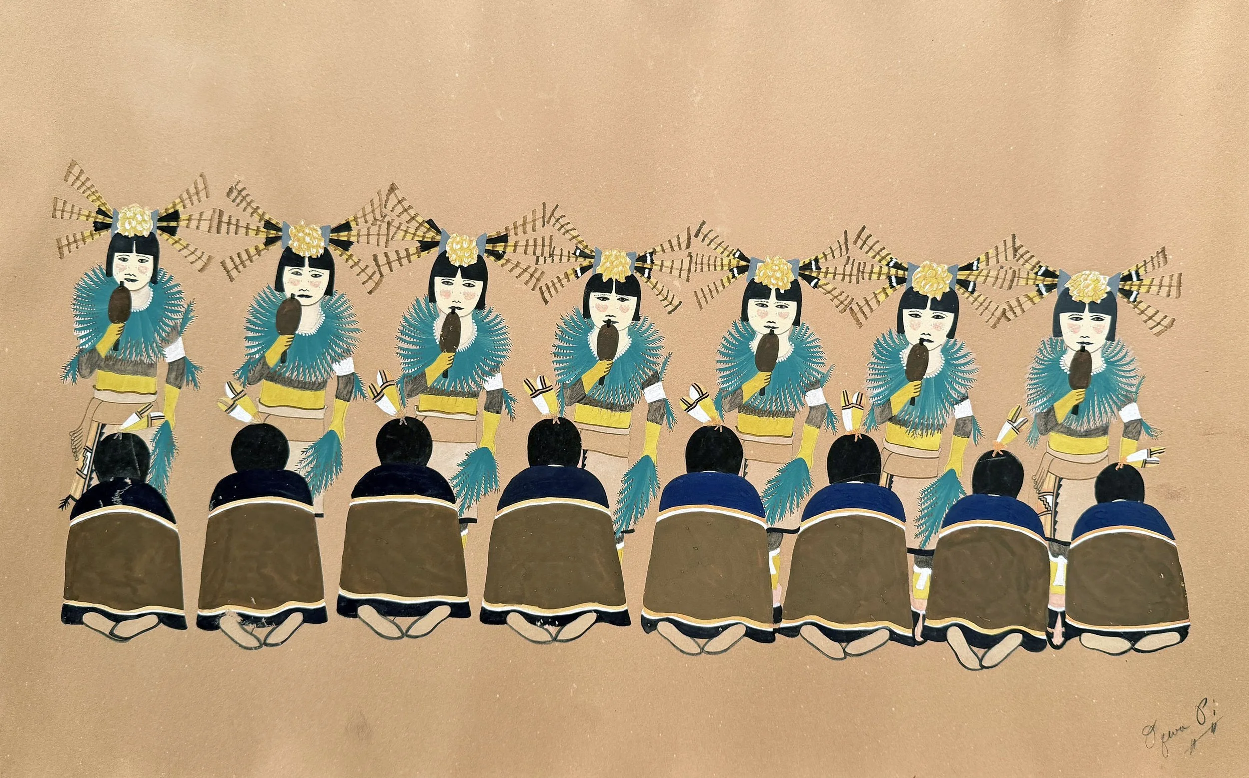 Abel Sanchez (Oqwa Pi) (San Ildefonso Pueblo, 1899-1971)