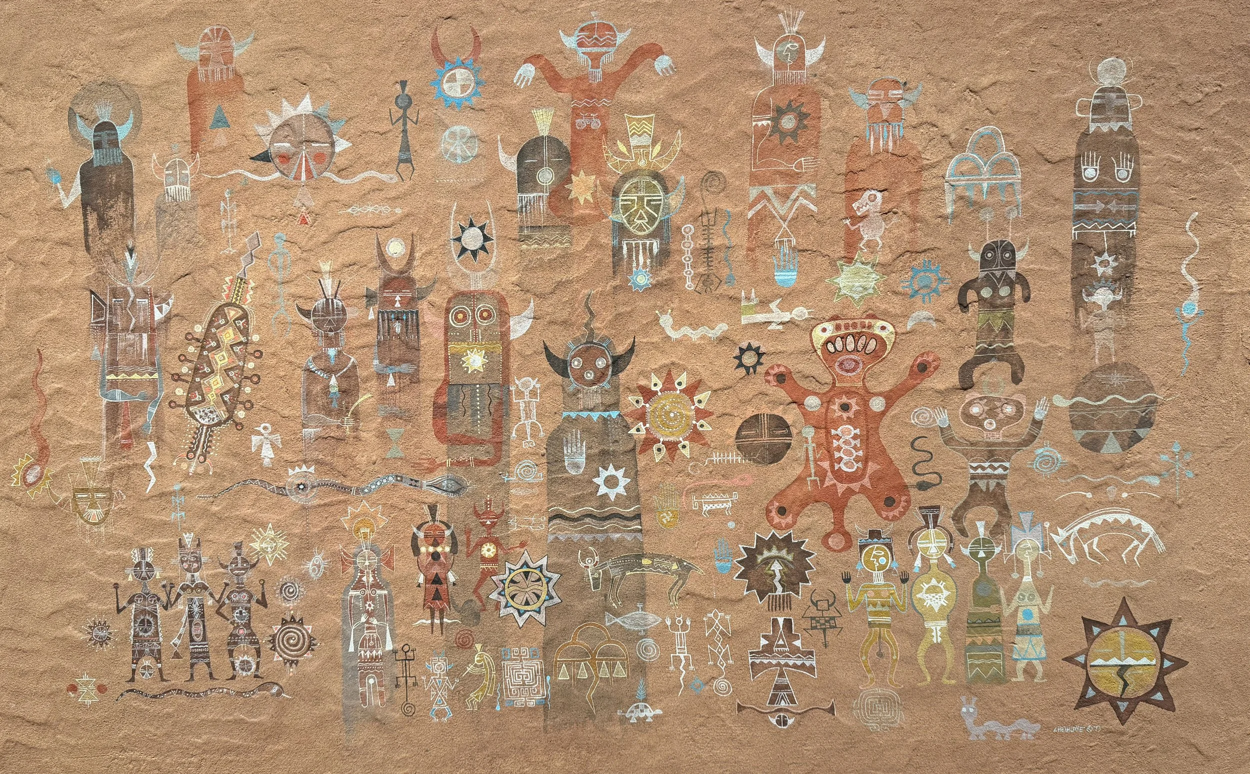 David Paladin (Chethlahe) (Diné, 1926-1984)