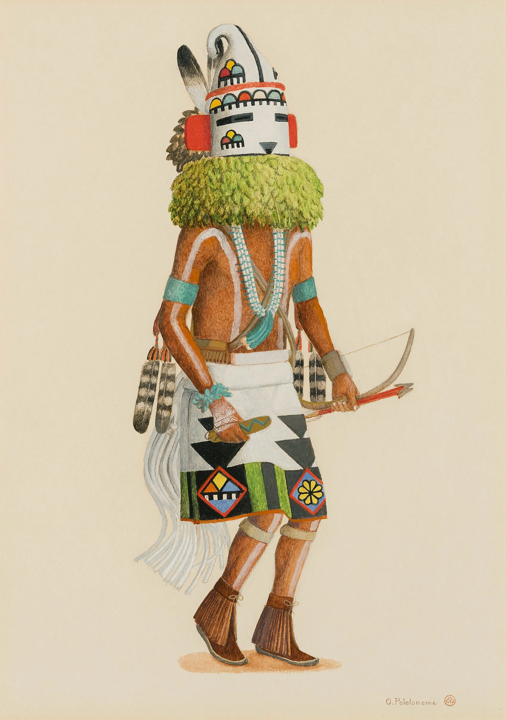 Otis Polelonema (Hopi Pueblo, 1902-1981)