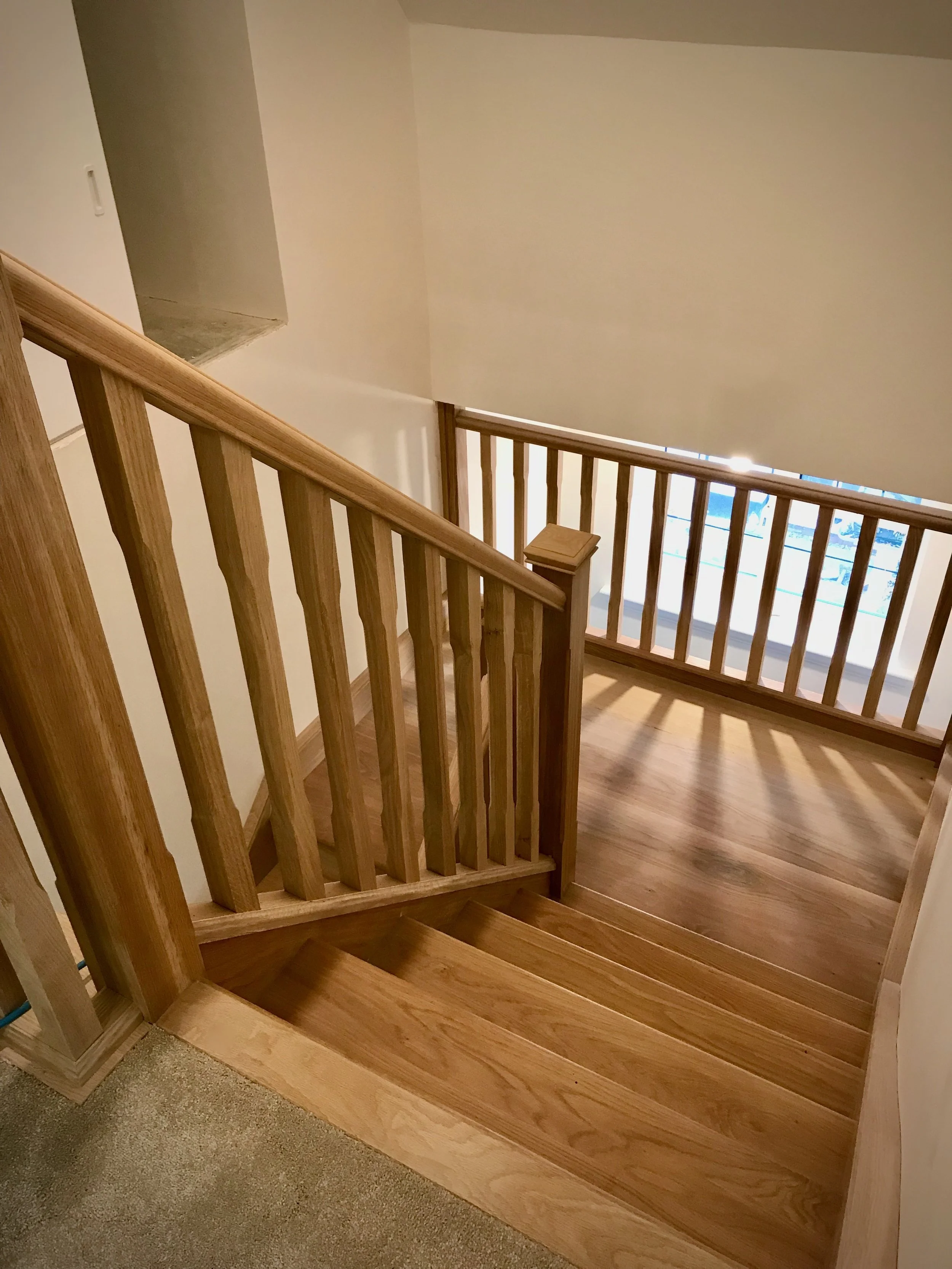 Solid oak staircase Berkshire 