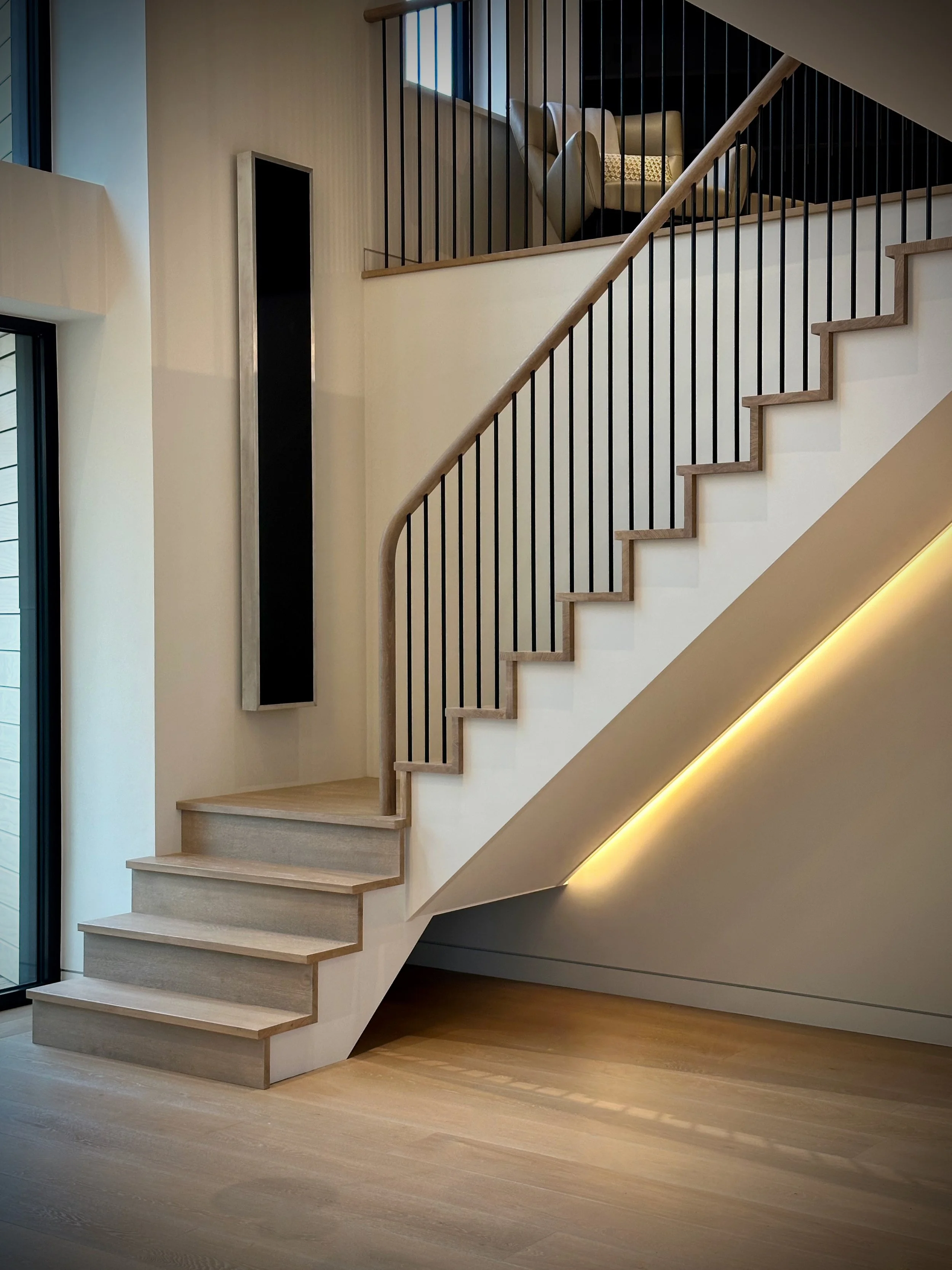 Luxury staircase design in Berkshire