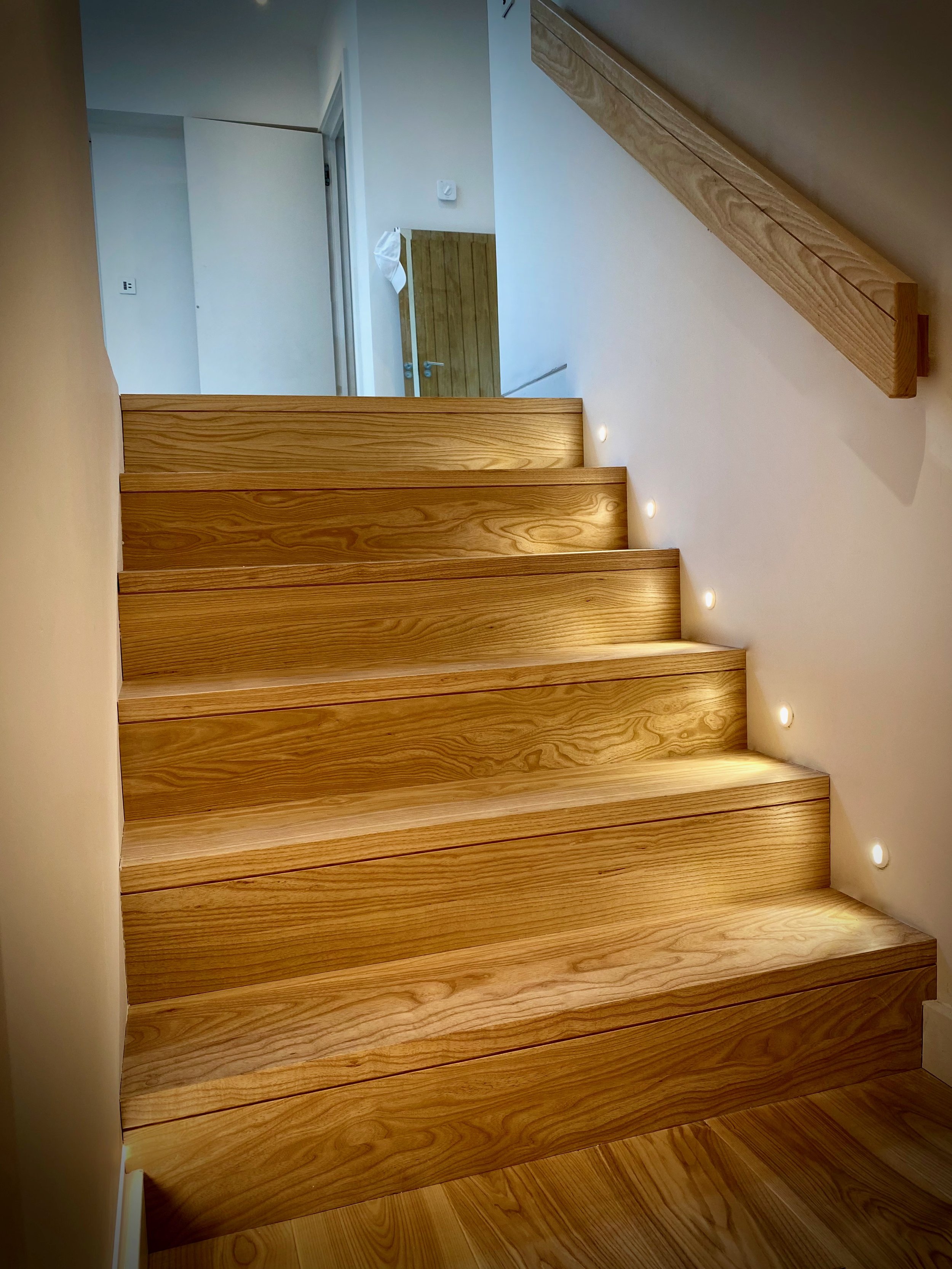 Solid Ash staircase Berkshire 