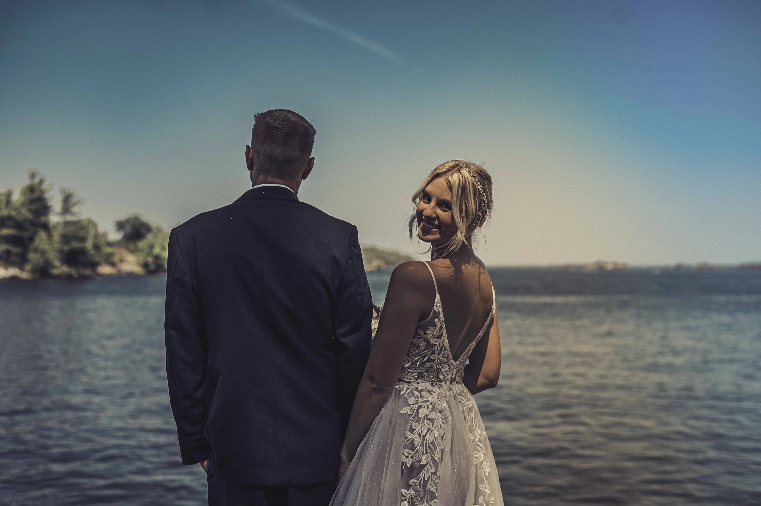 Wedding Photography by Adirondack Wedding Photographer at Boldt Castle, on Heart Island in the Thousand Islands  in Alexandria Bay, NY on the St Lawrence River