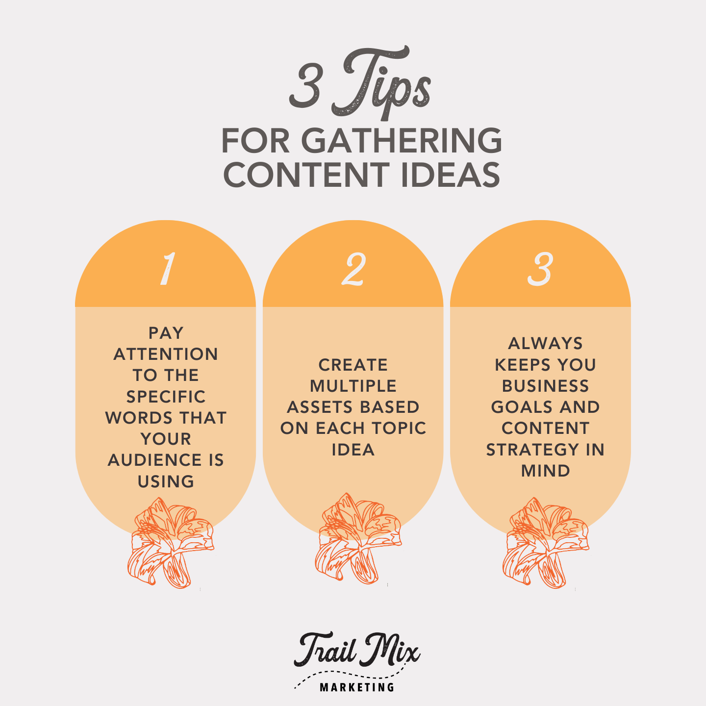 5 Methods for Audience-Driven Content Marketing Ideas — Trail Mix Marketing