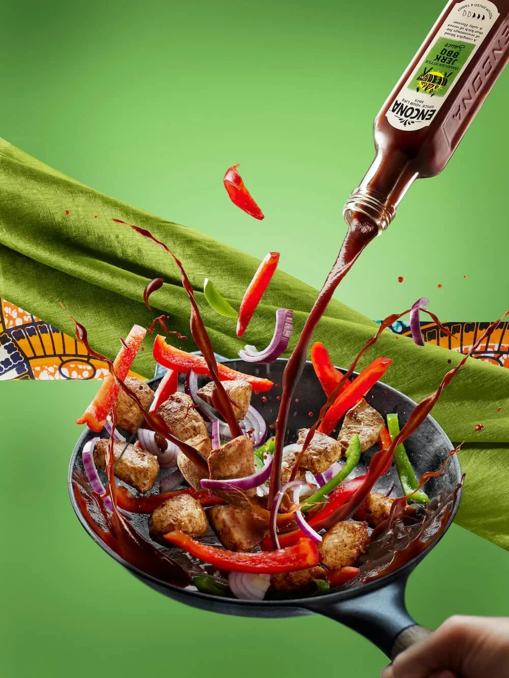 flying food