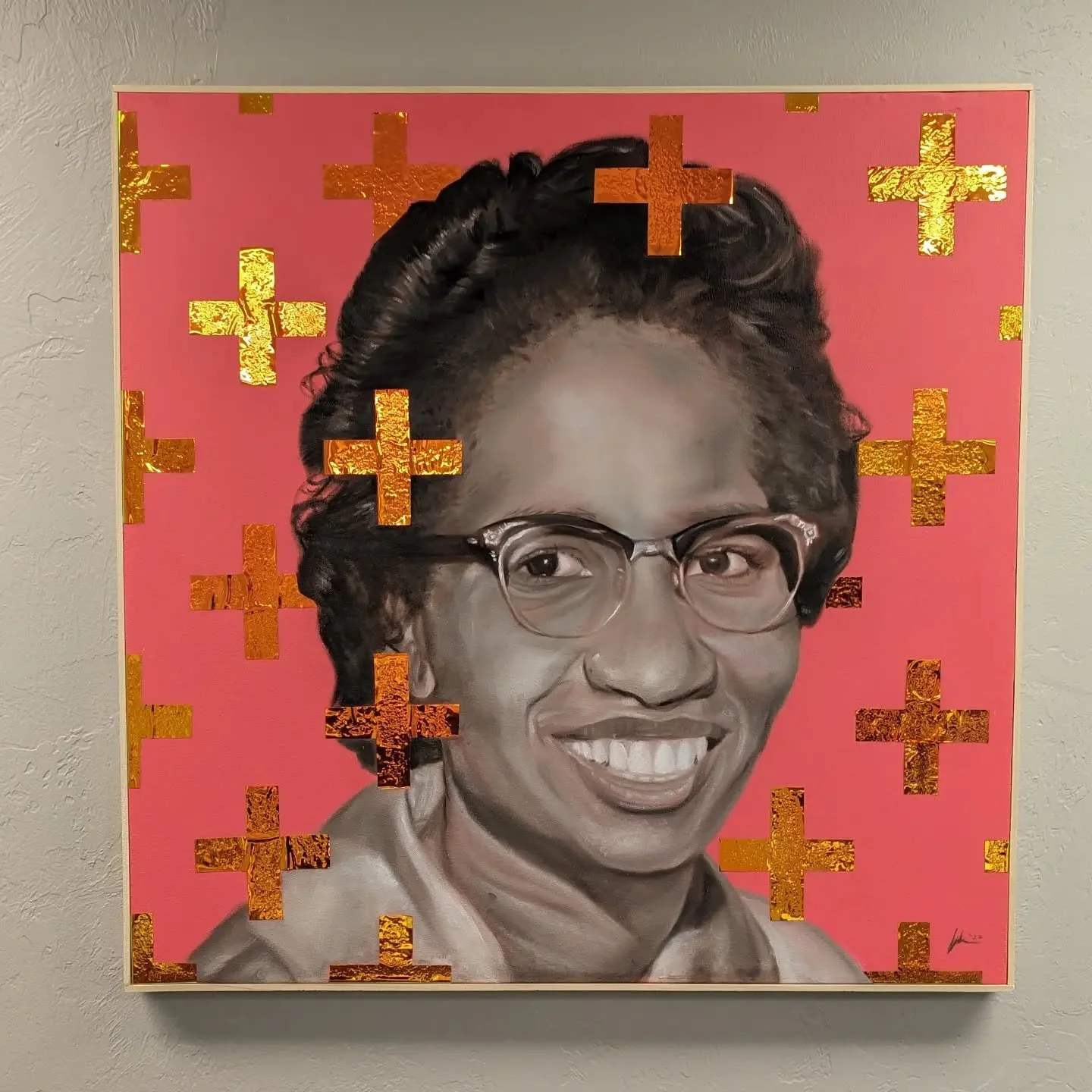 Happy Heavenly Birthday to Clara Luper! Her legacy continues in Oklahoma City.

#art #claraluper #oklahomacity #brojsha