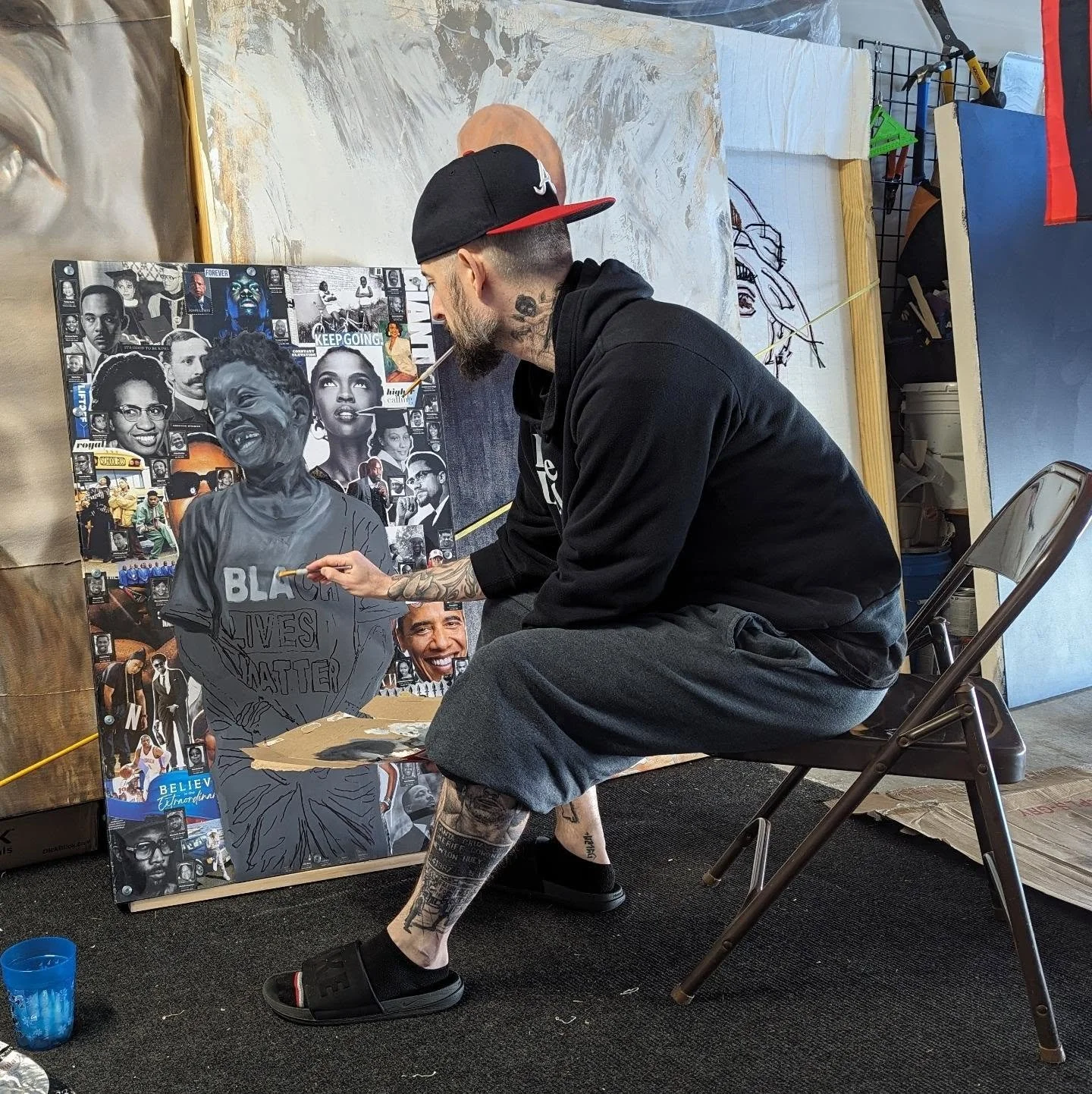 Throwback Thursday 

#art #create #blacklivesmatter #brotherjoshua #createforthepeople