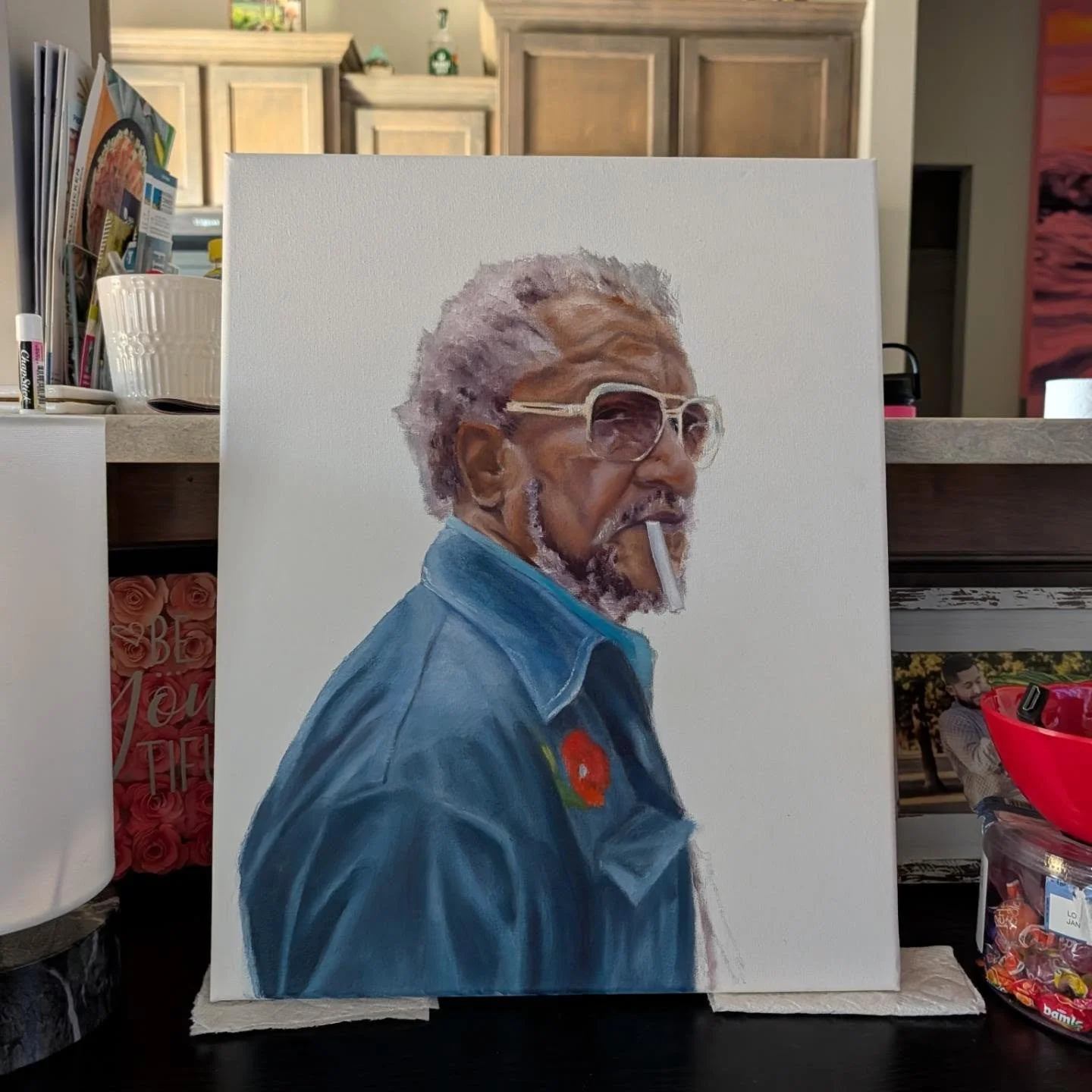 Right on for the darkness.

#art #painting #reddfoxx #brotherjoshua #createforthepeople