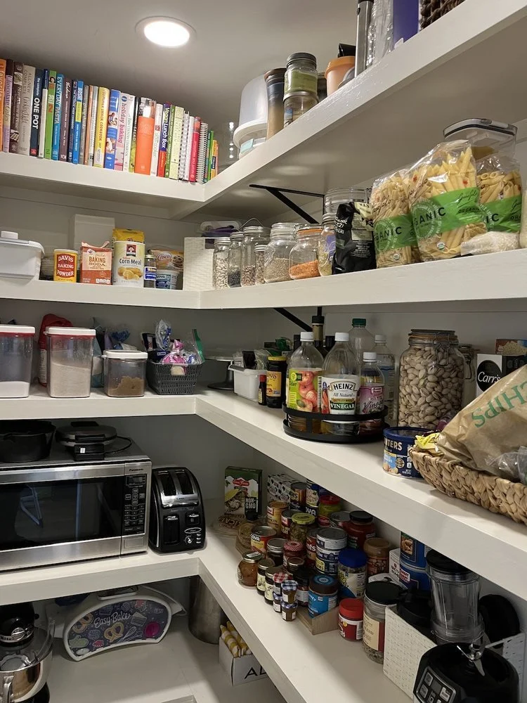 Organized pantry