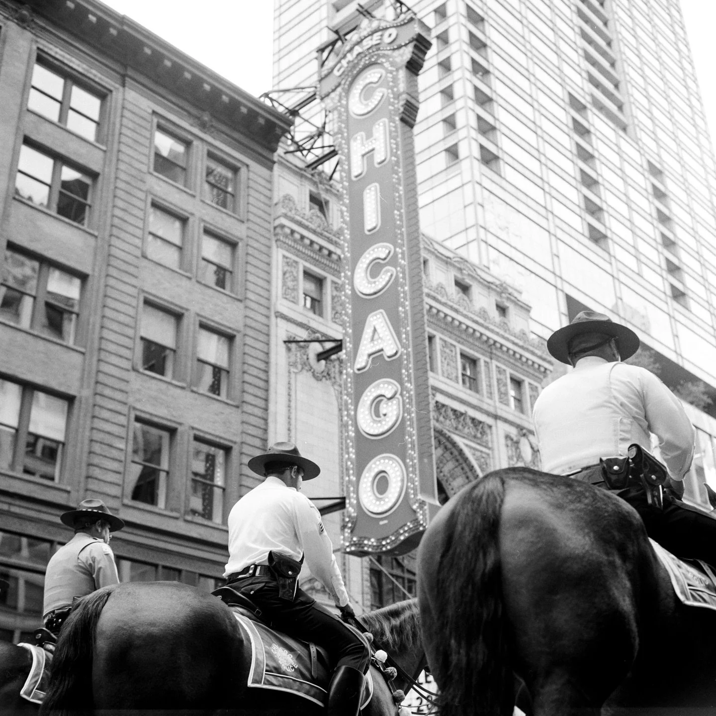 Windy City with my rolleiflex #chicago #rolleiflex