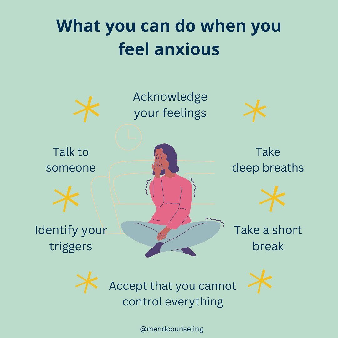 We all feel anxious from time to time and it&rsquo;s a very normal human experience. 
The occasional worries about the uncertainty of what&rsquo;s going to happen to us next.

Here are some ways to help you calm your mind when you feel these excessiv