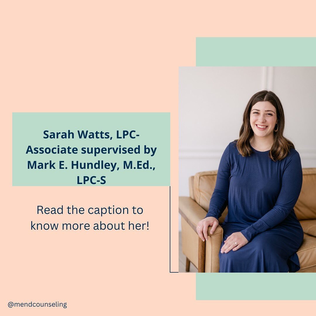 Meet Sarah, another one of our fabulous clinicians at MEND! 

Sarah is leading several groups in the new year for mothers in different stages of their journey! You won&rsquo;t want to miss these wonderful opportunities to process, grow, and experienc