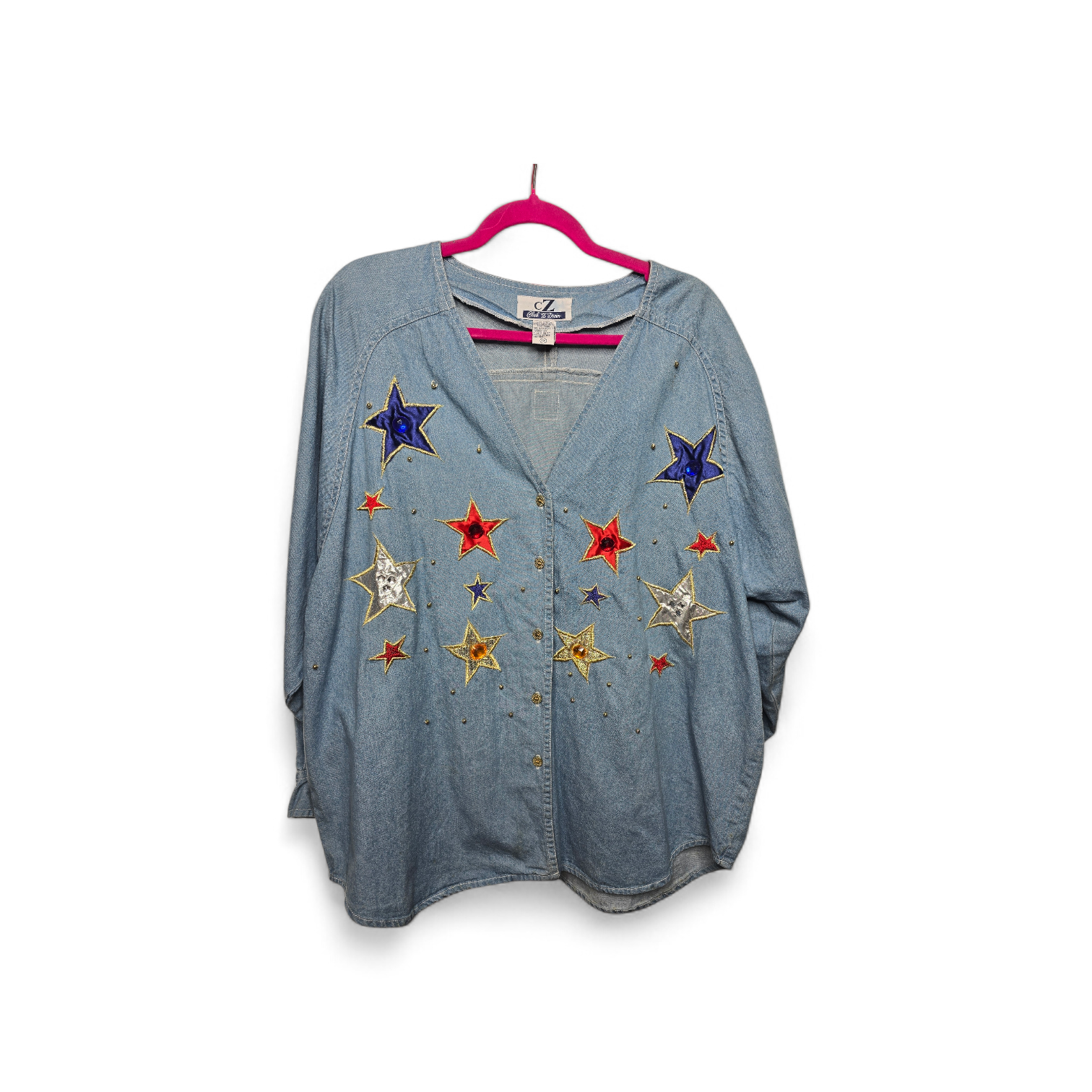 Vintage Denim Stars