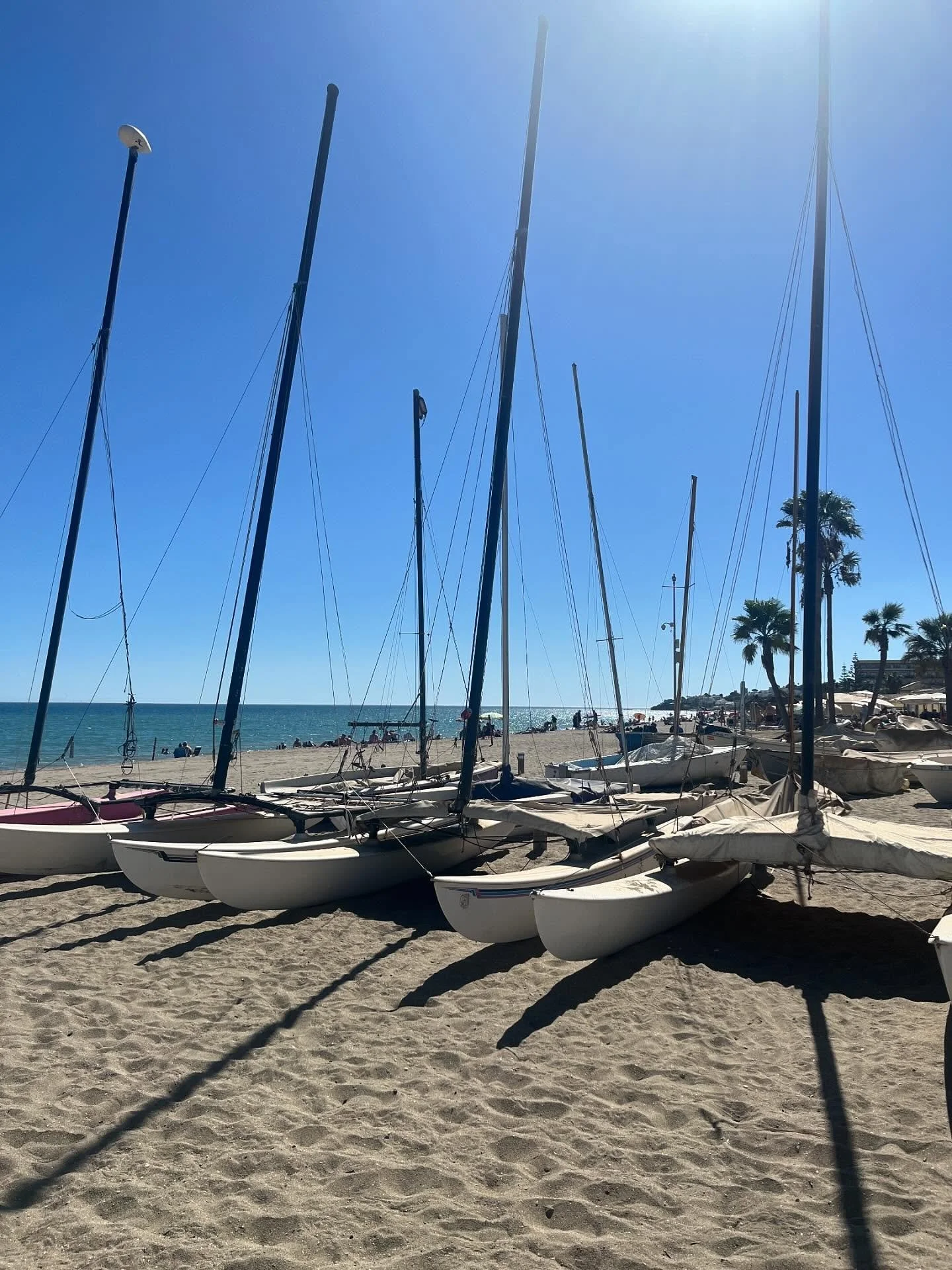 A little pause for a few solo days in the Mediterranean sunshine before welcoming lovely friends for delicious meals out, cocktails on the beach &amp; cathartic chats 💛

🏖️Beach walks
☀️Breakfasts in the morning light
📚Getting lost in a good story