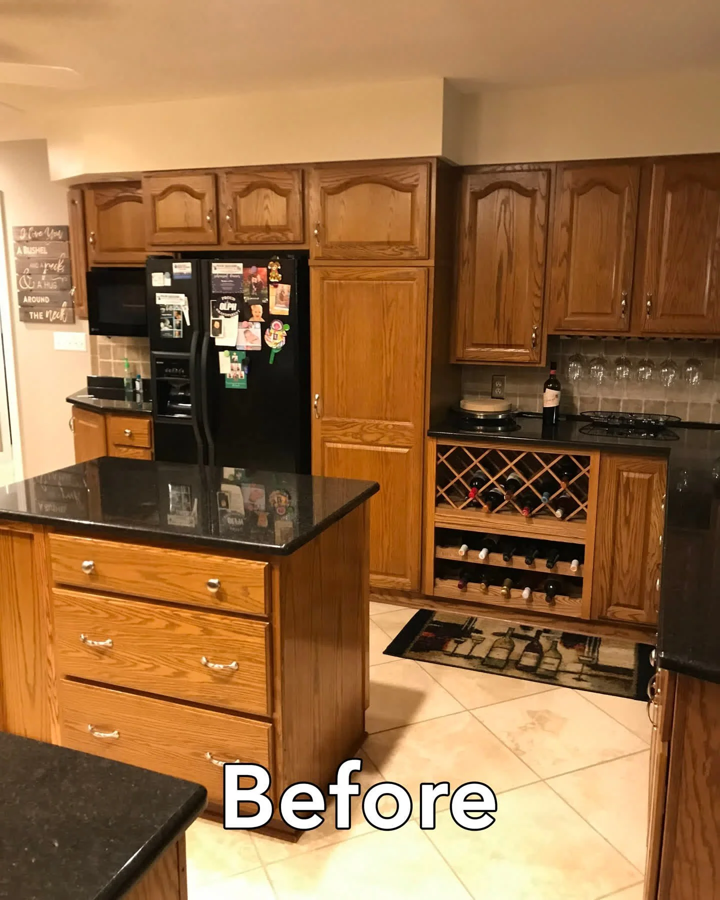 Before ➡️ After: A Fresh Take on What You Already Have

You don't always have to start over to create a kitchen that feels brand new. Sometimes, the best remodels are a thoughtful mix of new and old.

This kitchen started with medium oak cabinetry an