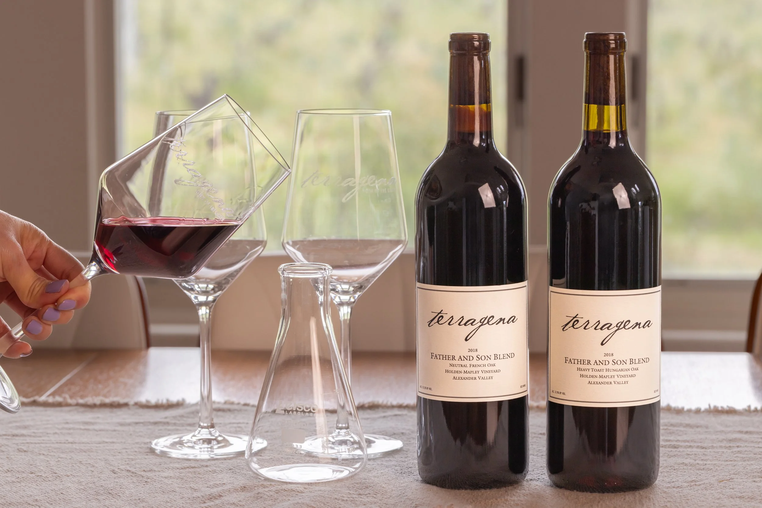 Terragena Joins NOWFE for a Wine BLending Lab 