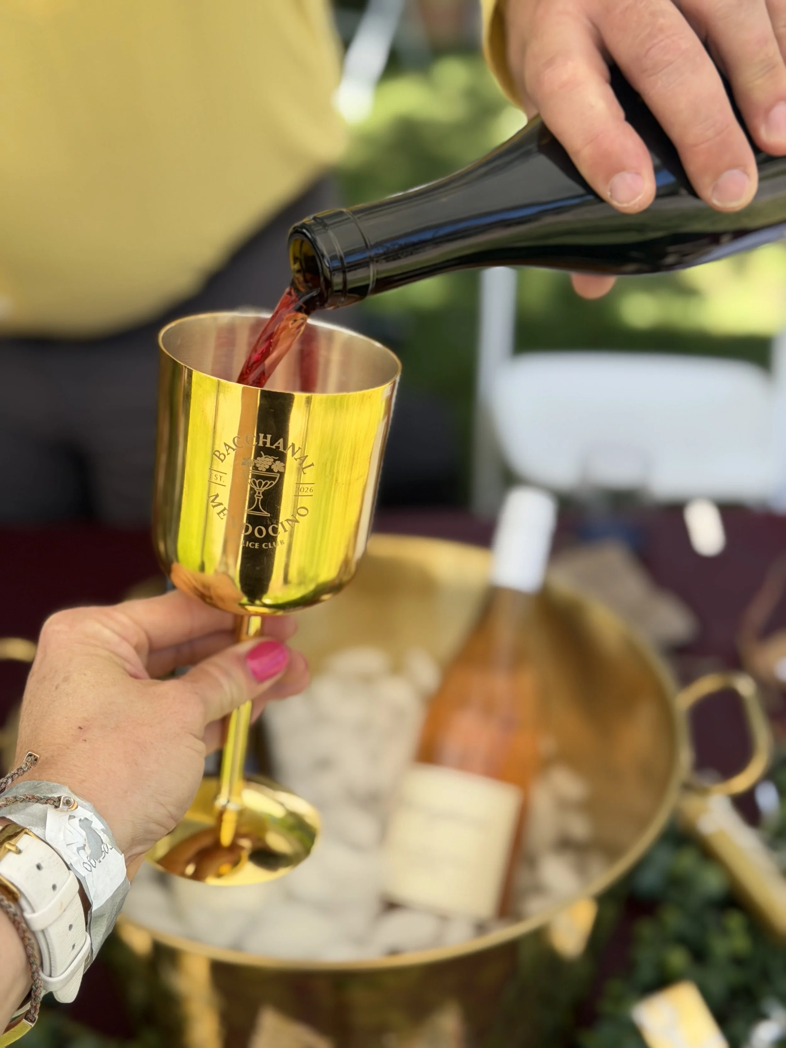 hail bacchus! Terragena SHINES AT bacchanal mendocino 