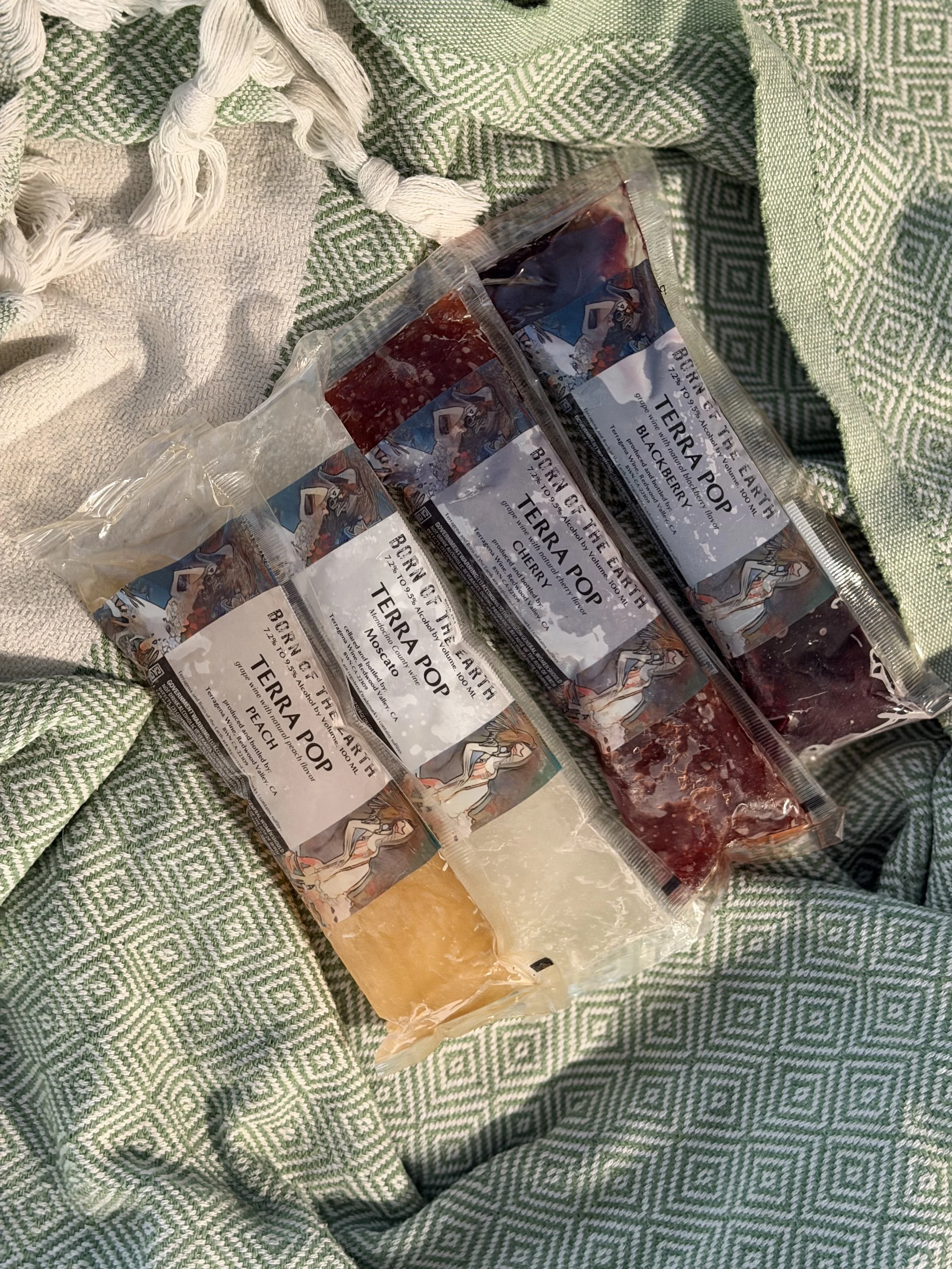 Terra Pops: Terragena releases single-serve wine popsicles in four flavors 