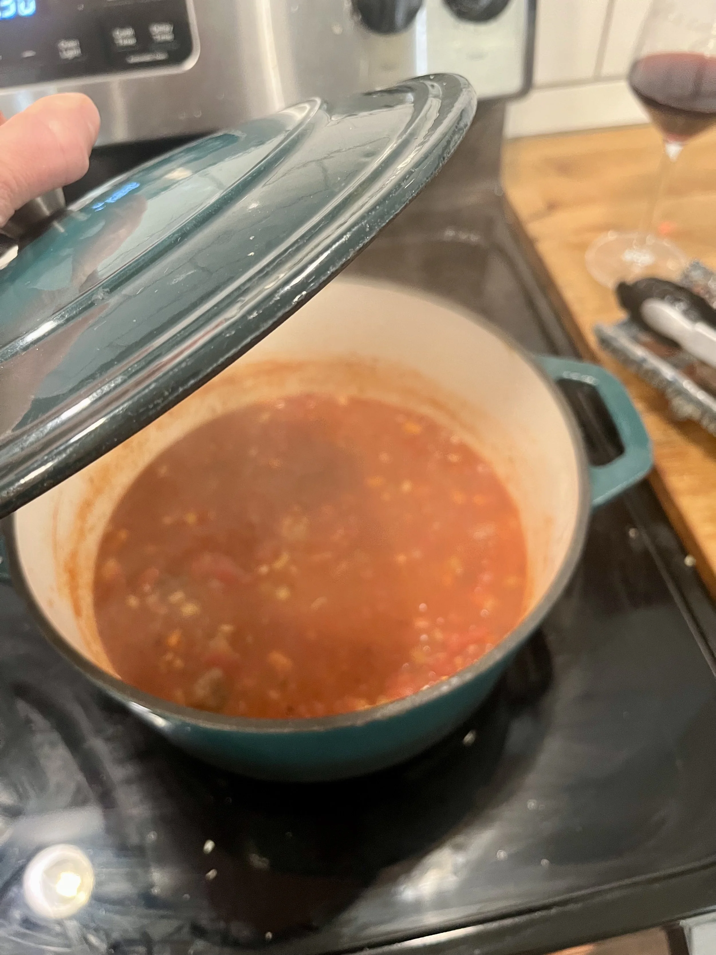 Put the Lid on to cook slow and low for the Mendocino Ridge Pinot Noir and Recipe and Pairing 