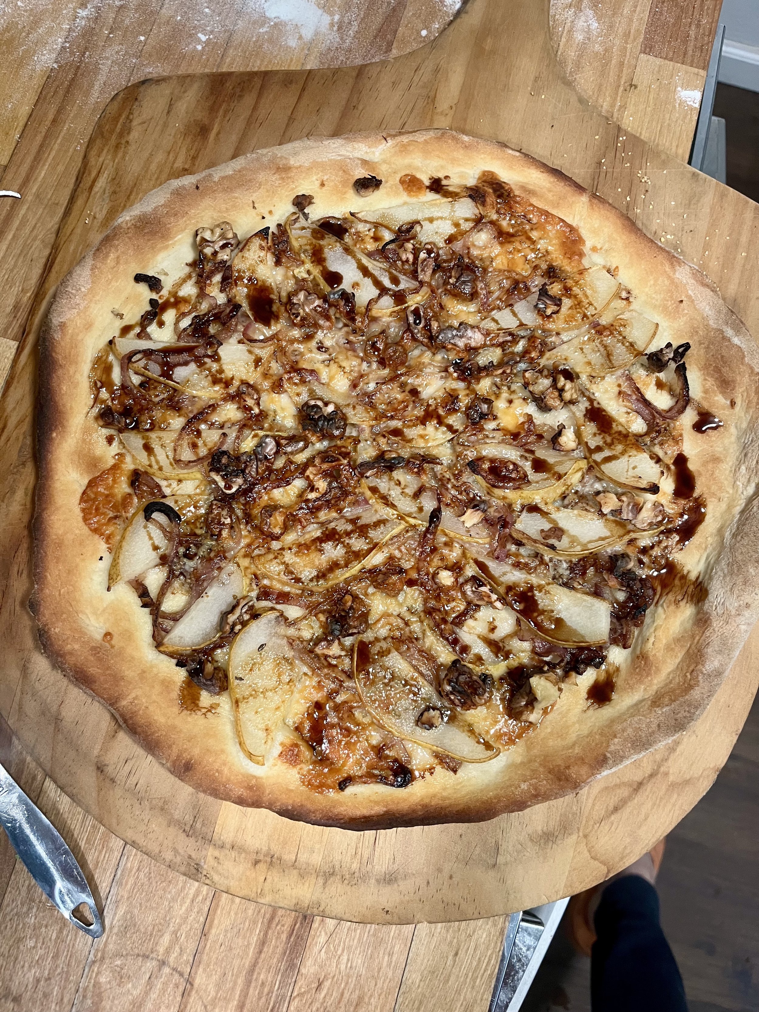 Add Balsamic to Flatbread Pizza for Terragena Vermentino Wine Pairing and Recipe .jpg