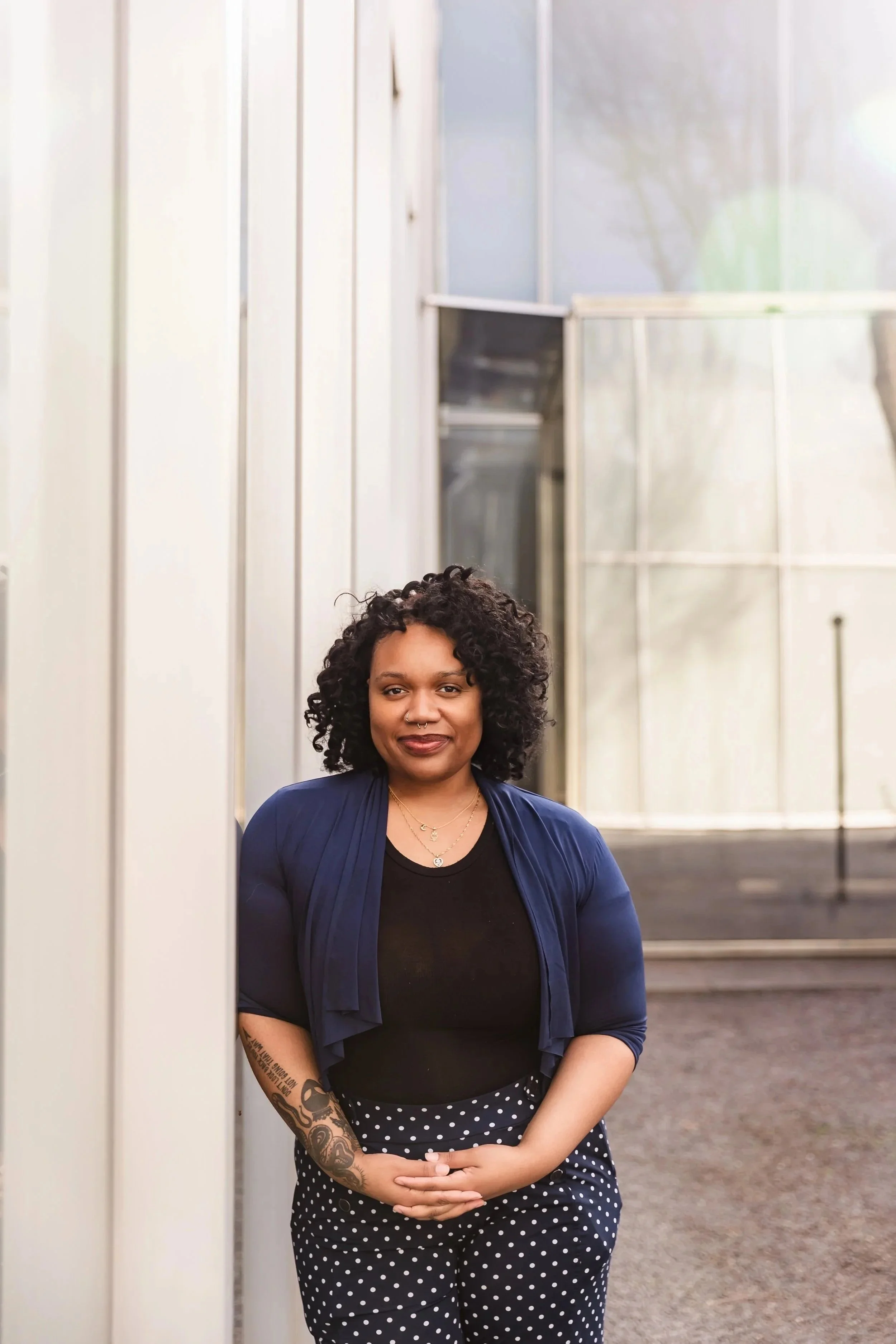 Nade’a Boles, MA, LCMHC Professional Headshot