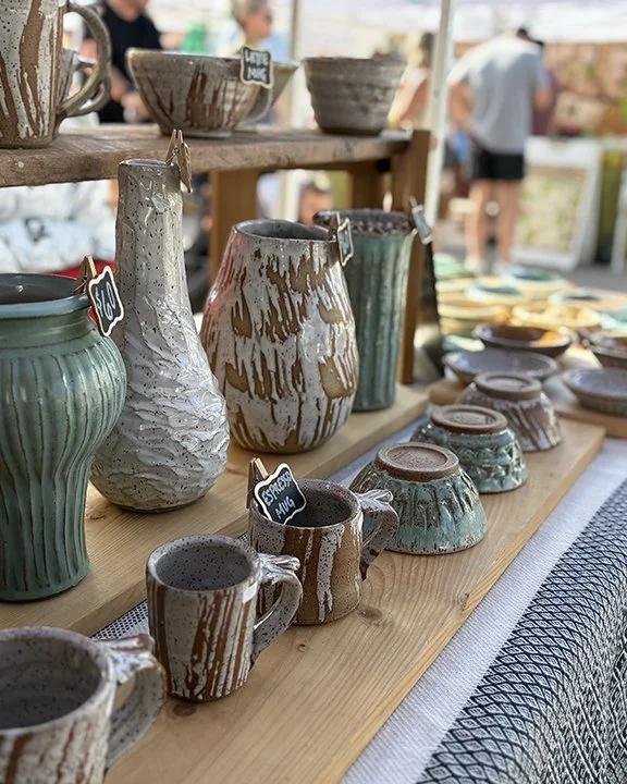Vases, mini mugs, and bowls - Lovewell Pottery