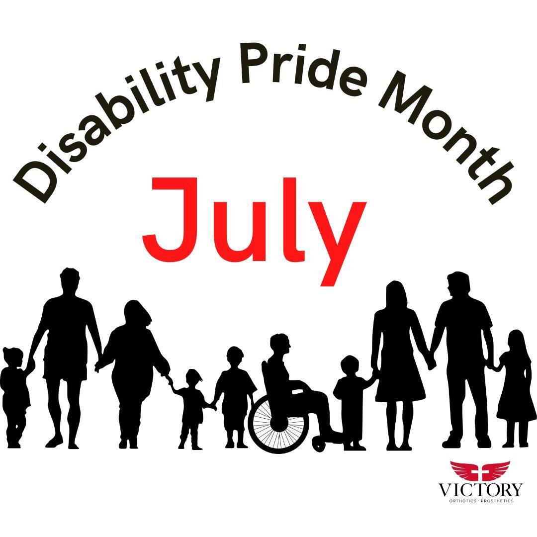 July is Disability Pride Month!  Did you know that 15% of the world's population is living with at least one disability?